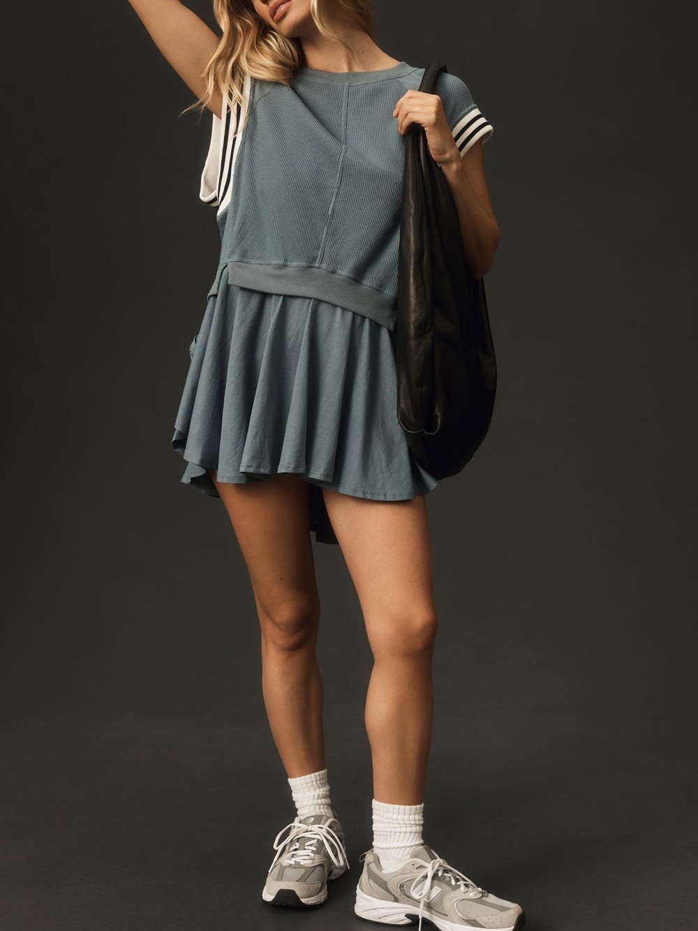 Anthropologie Daily Practice Twofer Mini Dress